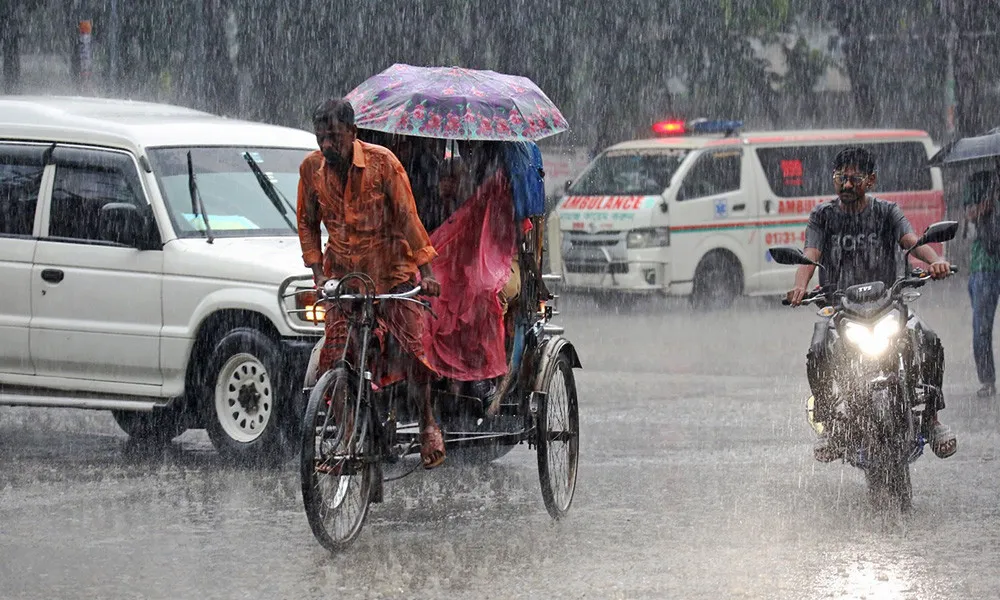 বজ্রসহ শিলাবৃষ্টির আভাস