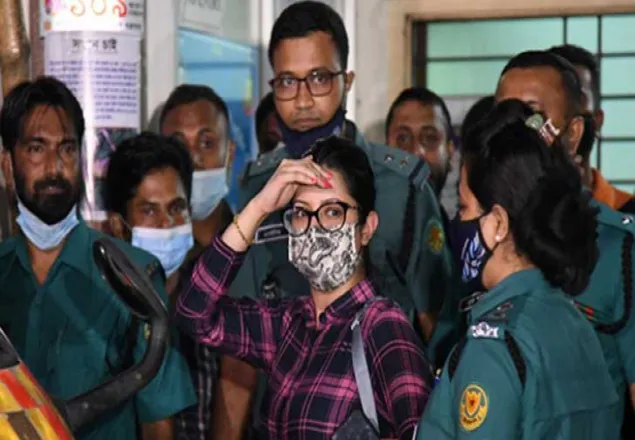 পরীমনি ৪ দিনের রিমান্ডে