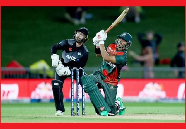 টস জিতে ব্যাটিং , শুরুতেই নাঈম-সৌম্যকে হারিয়ে বিপর্যয়ের মুখে বাংলাদেশ
