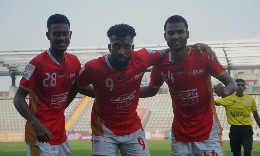 আবাহনীকে হারিয়ে বসুন্ধরা কিংসের ষষ্ঠ শিরোপা
