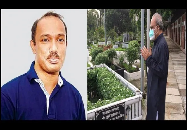 কোকোর জন্মদিনে বনানী কবরস্থানে গেলেন রিজভী