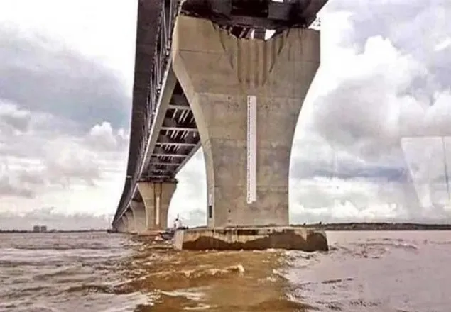 পদ্মা সেতুর পিলারে ক্ষতির ভাইরাল ছবিটি ভুয়া: কর্তৃপক্ষ