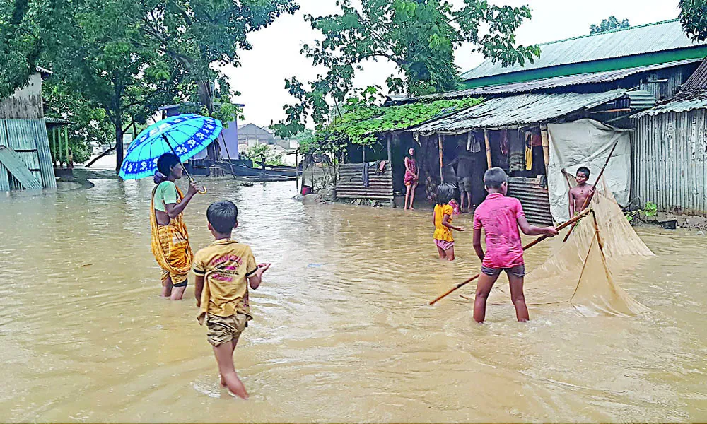 ১০ জেলায় বন্যার পূর্বাভাস