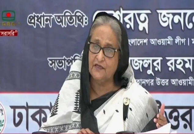 জিয়াউর রহমান কোথায় যুদ্ধ করেছেন, প্রশ্ন প্রধানমন্ত্রীর