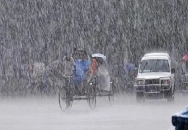 মাঝারী ধরনের বজ্রসহ বৃষ্টির পূর্বাভাস