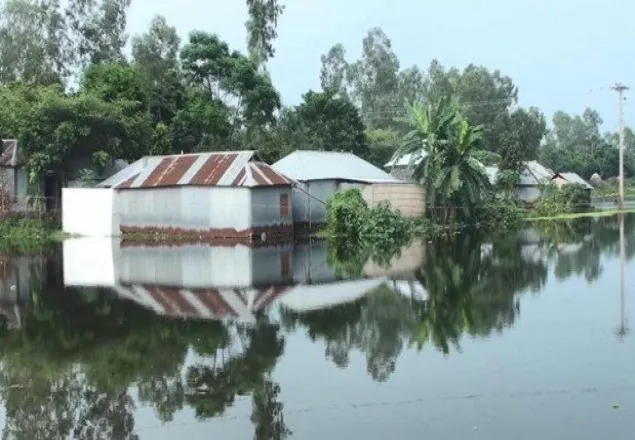 সিরাজগঞ্জে যমুনার পানি বিপৎসীমার ২৫ সেমি ওপরে