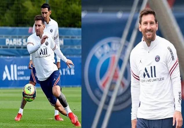 পিএসজিতে মেসির অভিষেক আজ রাতে  