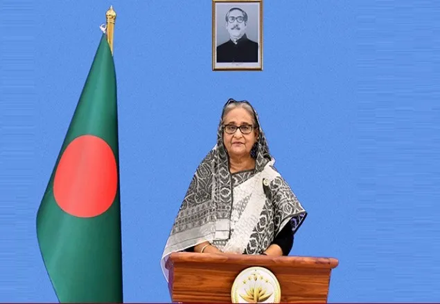 প্রণব মুখার্জি বাংলাদেশের সত্যিকারের বন্ধু: ভিডিও বার্তায় প্রধানমন্ত্রী