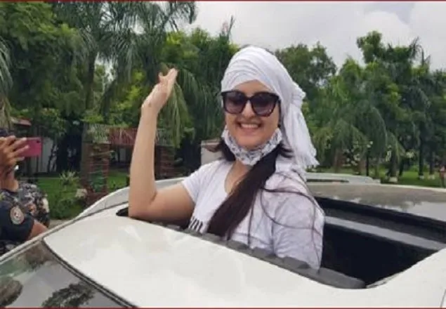 কারাগার থেকে মুক্তি পেলেন পরীমনি
