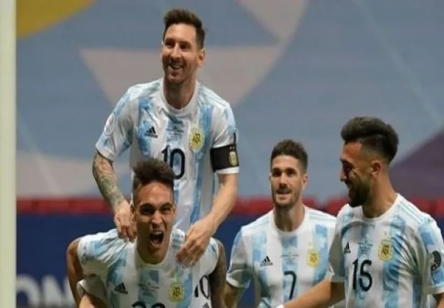 ভেনেজুয়েলাকে হারিয়ে আর্জেন্টিনার দারুণ জয়ের উচ্ছ্বাস 