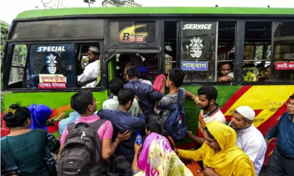 তেলের দাম বাড়ায় কিলোমিটার প্রতি ২০ পয়সা বাসভাড়া বাড়ানোর প্রস্তাব