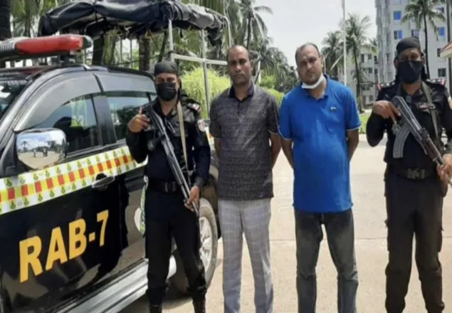 প্রকাশ্যে গুলি ছুড়ে ভাইরাল যুবলীগ নেতা গ্রেফতার