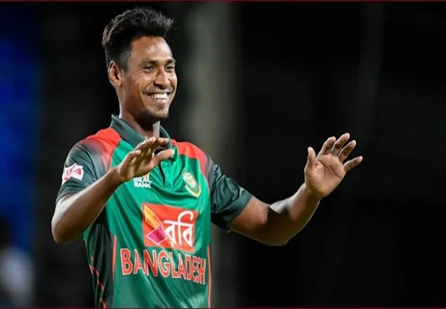 চড়াও হওয়া অ্যালেনকে ফেরালেন মোস্তাফিজ