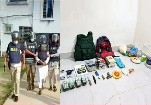 বসিলায় একজন আটক, অস্ত্র-বিস্ফোরকদ্রব্য উদ্ধার