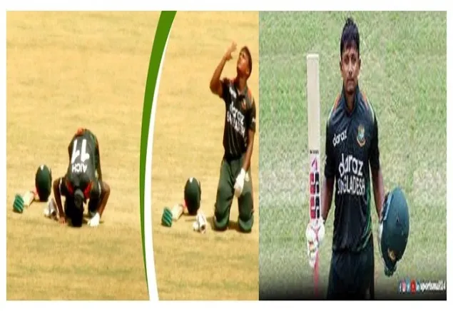আফগান যুবাদের বিপক্ষে সেঞ্চুরি করলেন আইচ মোল্লা