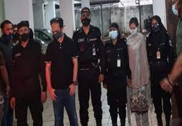 র‍্যাব সদর দপ্তরে ইভ্যালির রাসেল-শামীমা