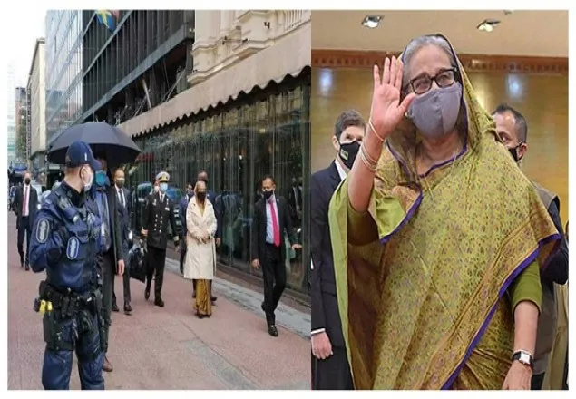 ফিনল্যান্ড থেকে নিউইয়র্কের পথে প্রধানমন্ত্রী শেখ হাসিনা