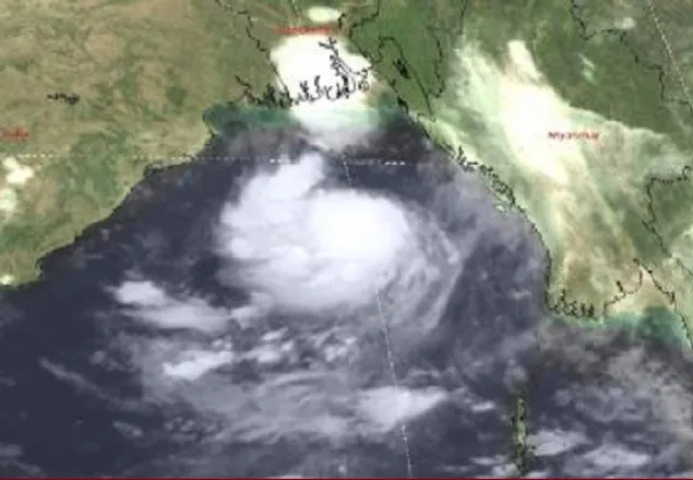 বঙ্গোপসাগরে তৈরি হচ্ছে ঘূর্ণিঝড় ‘গুলাব’