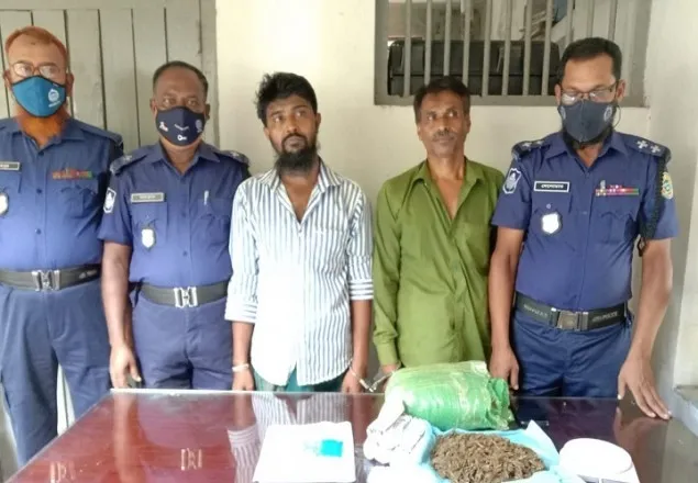 ভোলায় ইয়াবা ও গাঁজাসহ দুই ব্যক্তি আটক 