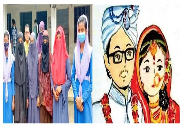 পারিবারিক চাপে বাল্যবিয়ে, স্বামীদের সহযোগিতায় স্কুলে ফিরেছে লোপারা