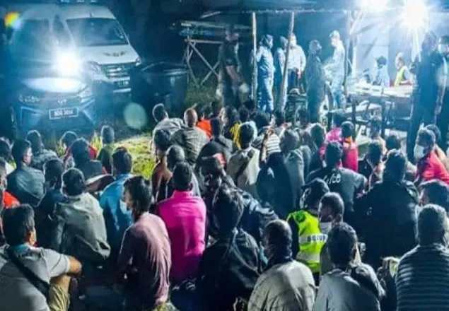 মালয়েশিয়ায় ৯৫ বাংলাদেশিসহ ৩ শতাধিক অভিবাসী আটক