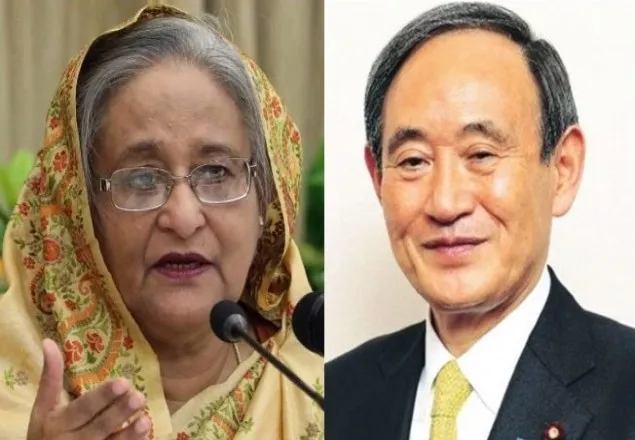 জাপানের নবনিযুক্ত প্রধানমন্ত্রীকে শেখ হাসিনার অভিনন্দন