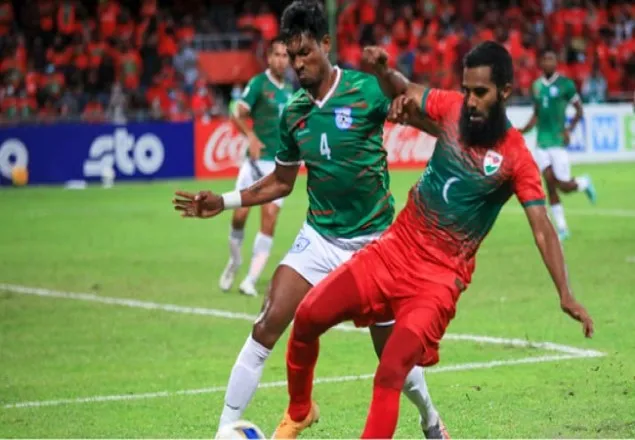 আবারো মালদ্বীপের কাছে হার বাংলাদেশের