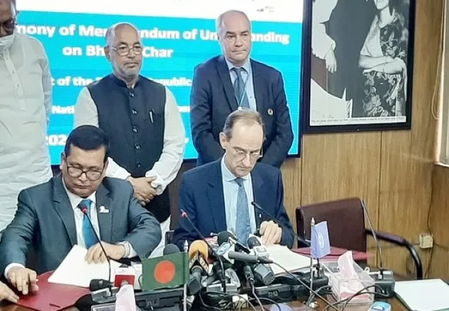 ভাসানচরে রোহিঙ্গাদের মানবিক সহায়তা দেবে জাতিসংঘ