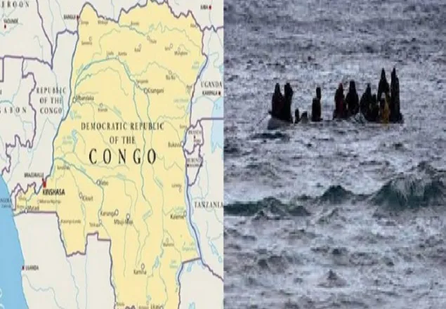 কঙ্গোতে নৌকাডুবি, ১২০ জনের মৃত্যু