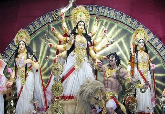 পাঁচদিনব্যাপী শারদীয় দুর্গাপূজা শুরু আজ