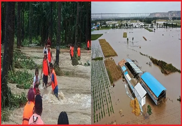 চীনের শানঝি প্রদেশ বন্যা বিধ্বস্ত, নিহত ১৫