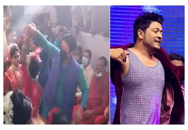 পূজায় নাচলেন ফেরদৌস