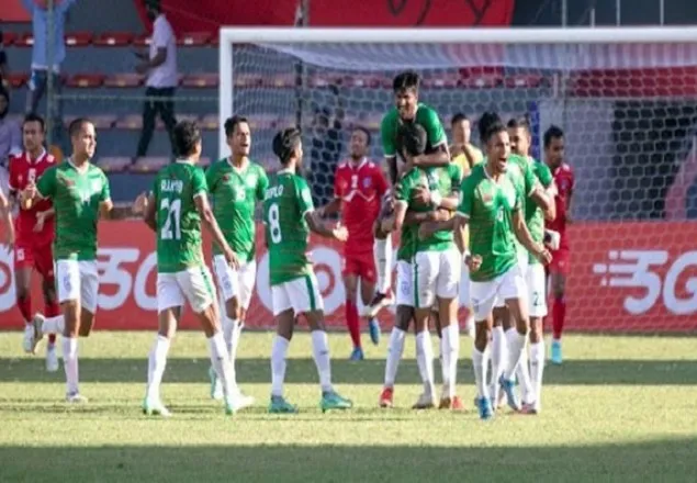 শেষ মুহূর্তের গোলে স্বপ্নভঙ্গ বাংলাদেশের
