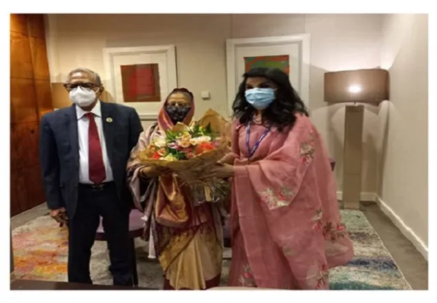 রাষ্ট্রপতি জার্মান থেকে লন্ডনে পৌঁছেছেন