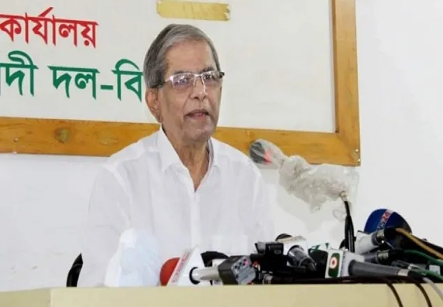 সরকার দেশ পরিচালনায় সম্পূর্ণ ব্যর্থ : মির্জা ফখরুল