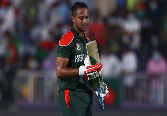 লিটনের পর দ্রুতই সাজঘরে সাকিবও