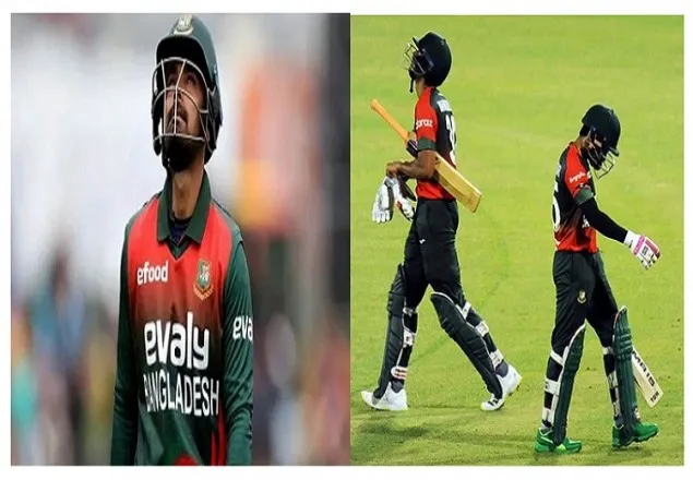 ফের লিটন ব্যর্থ, নাসুমের দুই ছক্কায় বাংলাদেশের সংগ্রহ ১২৪
