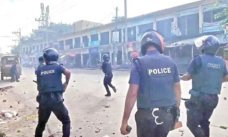 BNP's protest movement against 'police attack' today: 2 killed, 100 injured