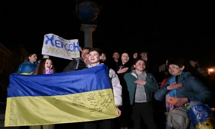 Zelensky proclaims Kherson ‘ours’, as US hails Ukraine’s victory