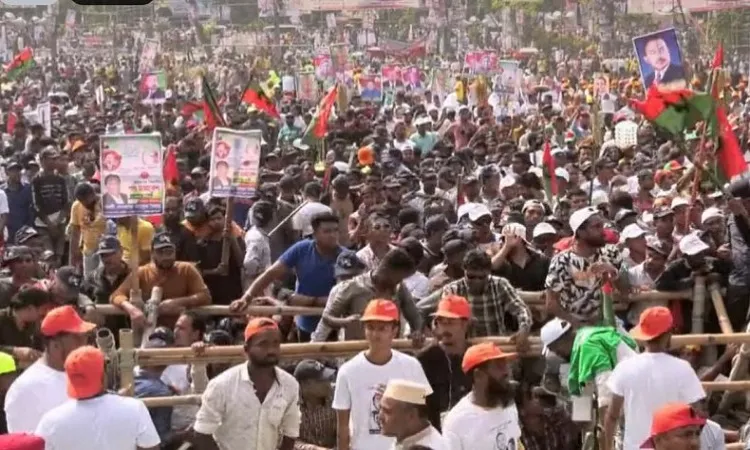 BNP’s Faridpur rally begins amid obstacles