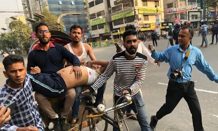 1 killed, 20 more injured in Police-BNP clash at Nayapaltan