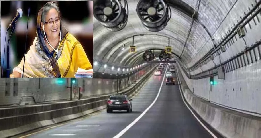 আজ বঙ্গবন্ধু টানেলের প্রথম টিউব উদ্বোধন
