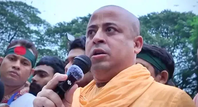 চিন্ময়ের মুক্তি নিয়ে বাংলাদেশের সাথে আলোচনা করতে ভারতকে অনুরোধ ইসকনের