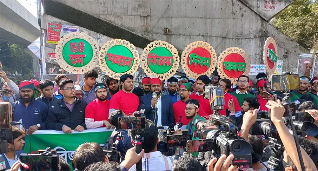 স্বাধীনতার বিজয়কে ব্যক্তিগত সম্পত্তিতে পরিণত করেছিল আ’লীগ : শিবির সভাপতি