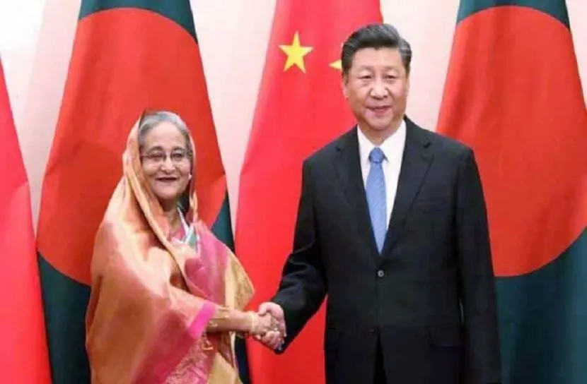 শি জিনপিংয়ের সঙ্গে প্রধানমন্ত্রীর বৈঠক অনুষ্ঠিত