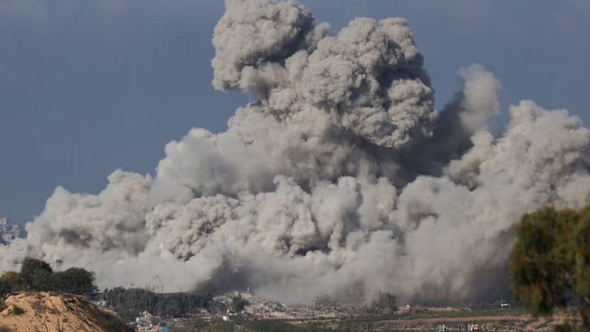Health ministry in Hamas-run Gaza says 12 killed in hospital strike