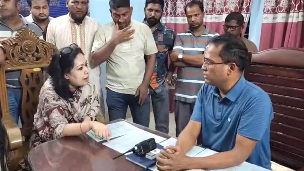 থানায় রুমিন ফারহানা-ওসির তুমুল বাগ্বিতণ্ডা, পাল্টাপাল্টি অভিযোগ
