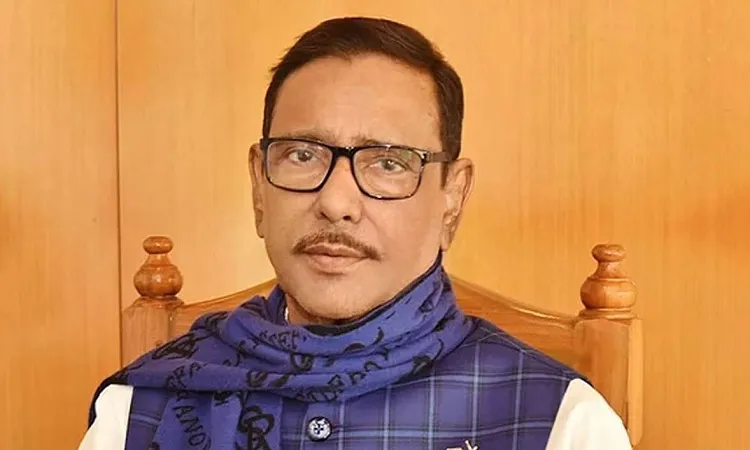 বিএনপি পাকিস্তানের দালাল পার্টি: ওবায়দুল কাদের