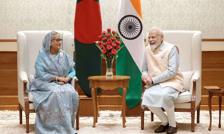 শেখ হাসিনা-নরেন্দ্র মোদি দ্বিপাক্ষিক বৈঠক অনুষ্ঠিত