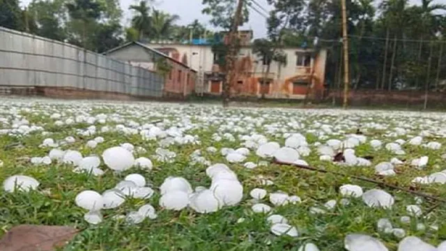 শিলাবৃষ্টি নিয়ে কি বলছে আবহাওয়া অধিদপ্তর